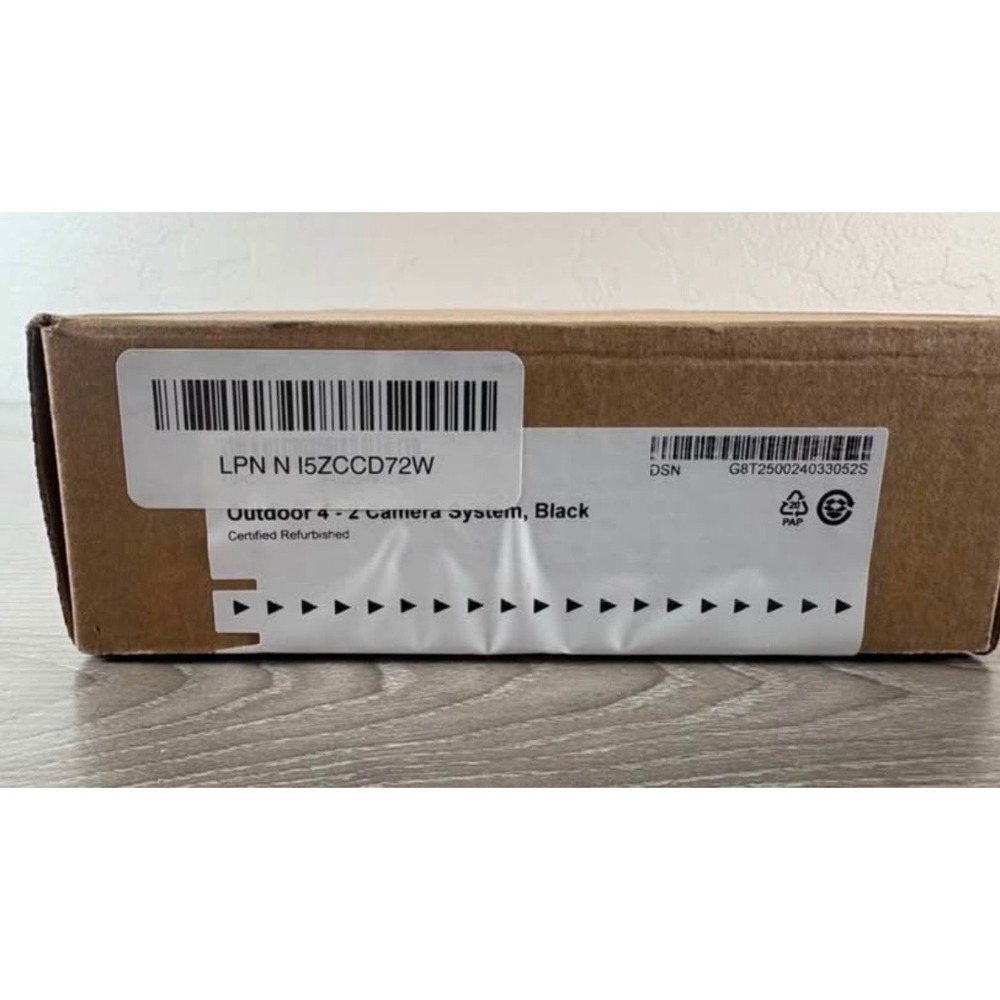 Blink Outdoor 4 Smart Security 2 Camera System Black BCM00401U Certified Refurb - Picture 2 of 3